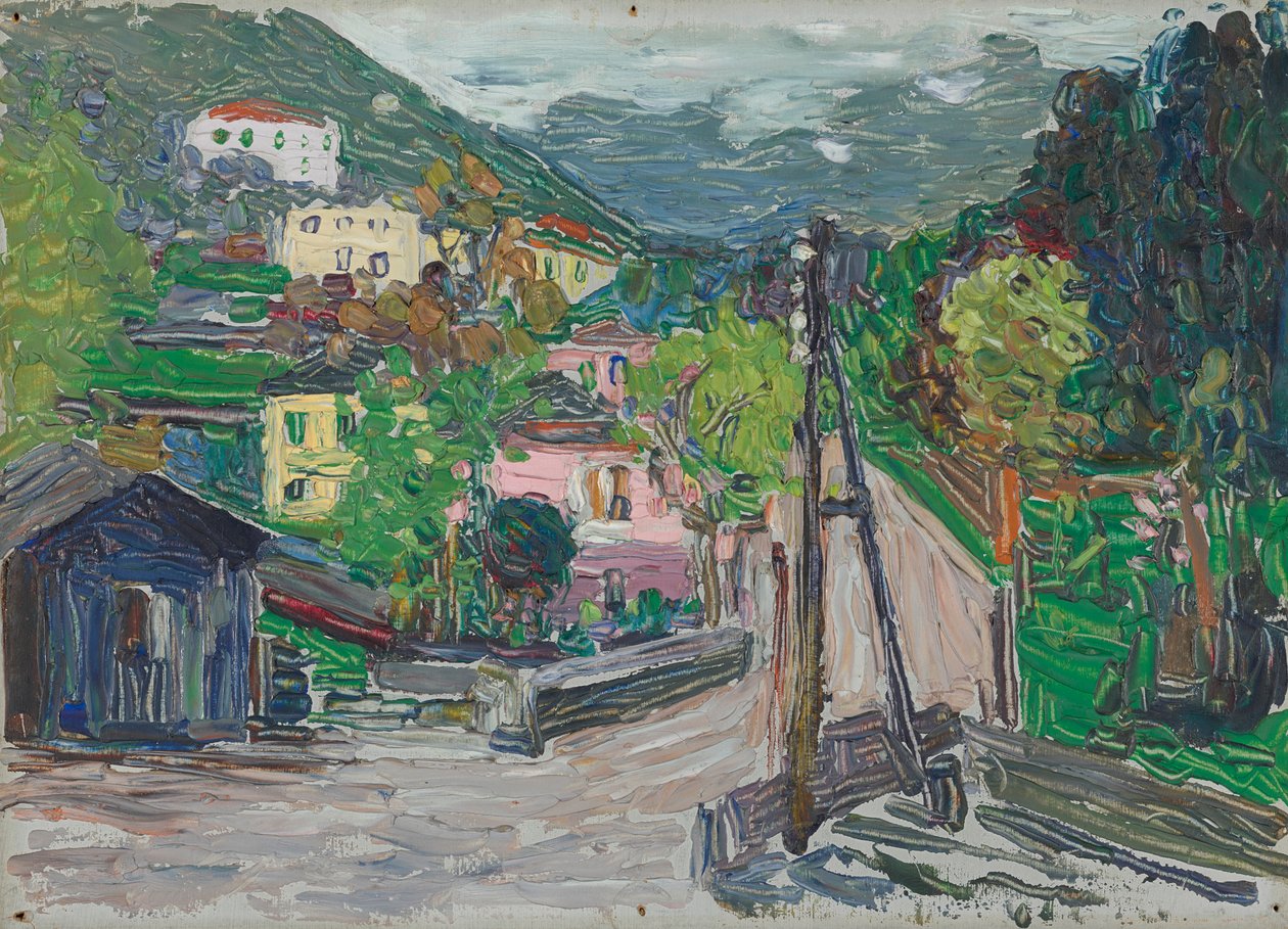 Rapallo – Fra vinduet av Wassily Kandinsky