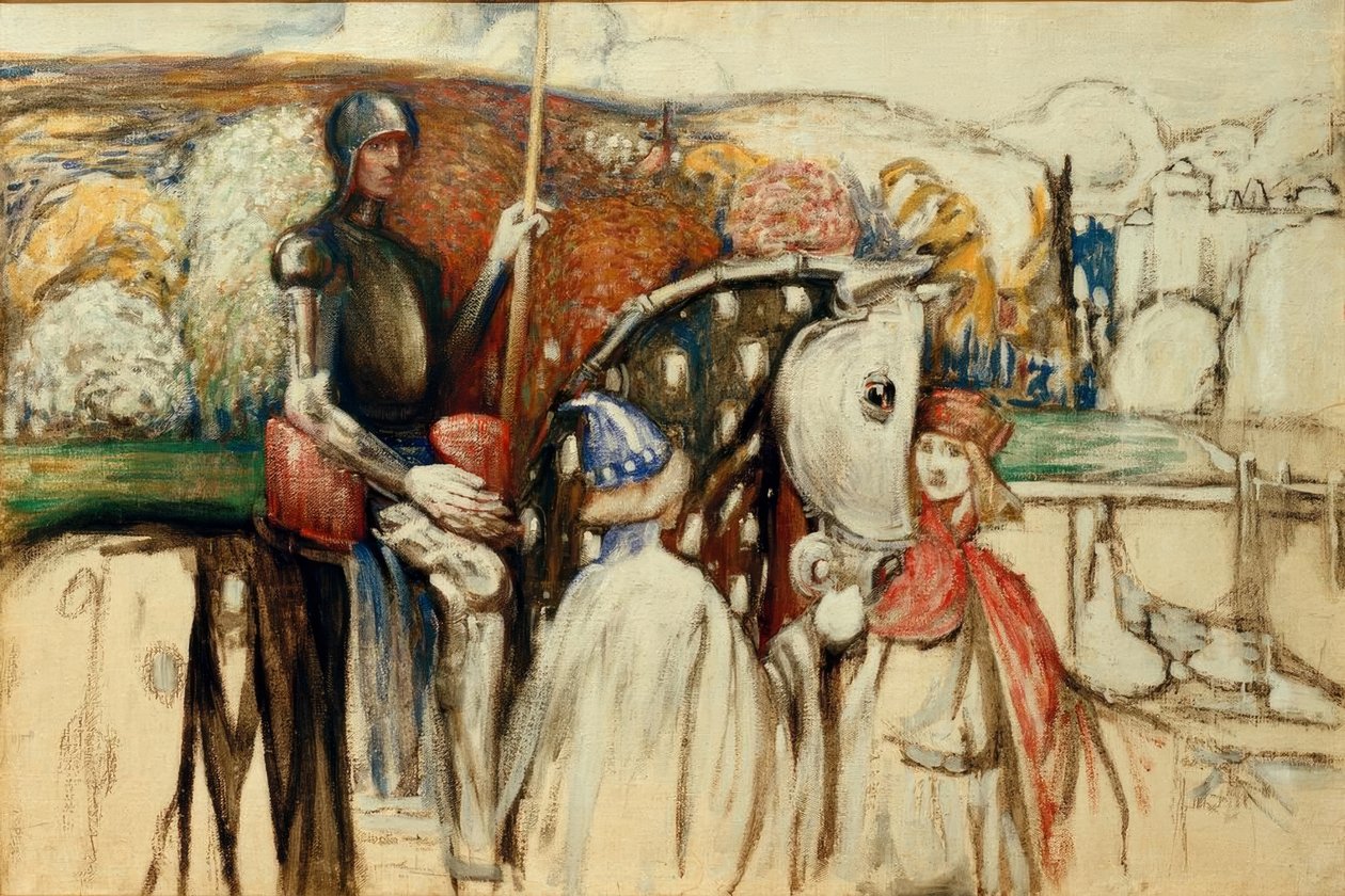 Reisende Ridder av Wassily Kandinsky
