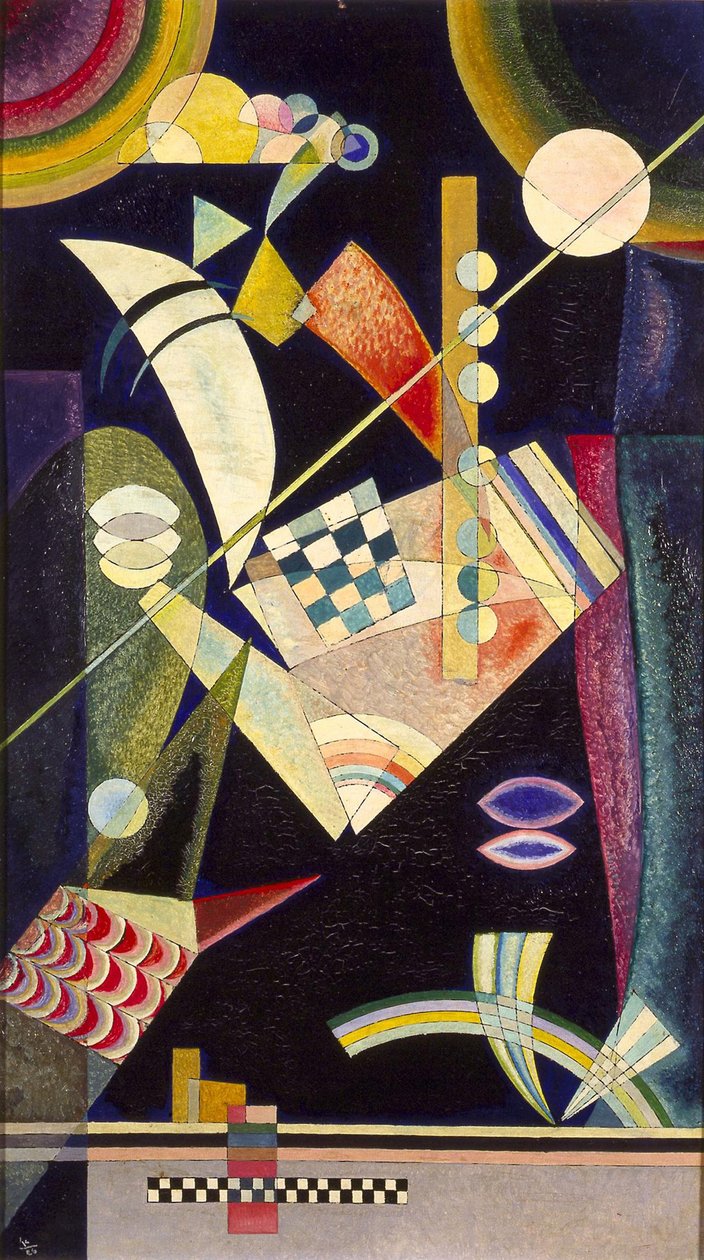 Sharp Hardness, 1926 av Wassily Kandinsky