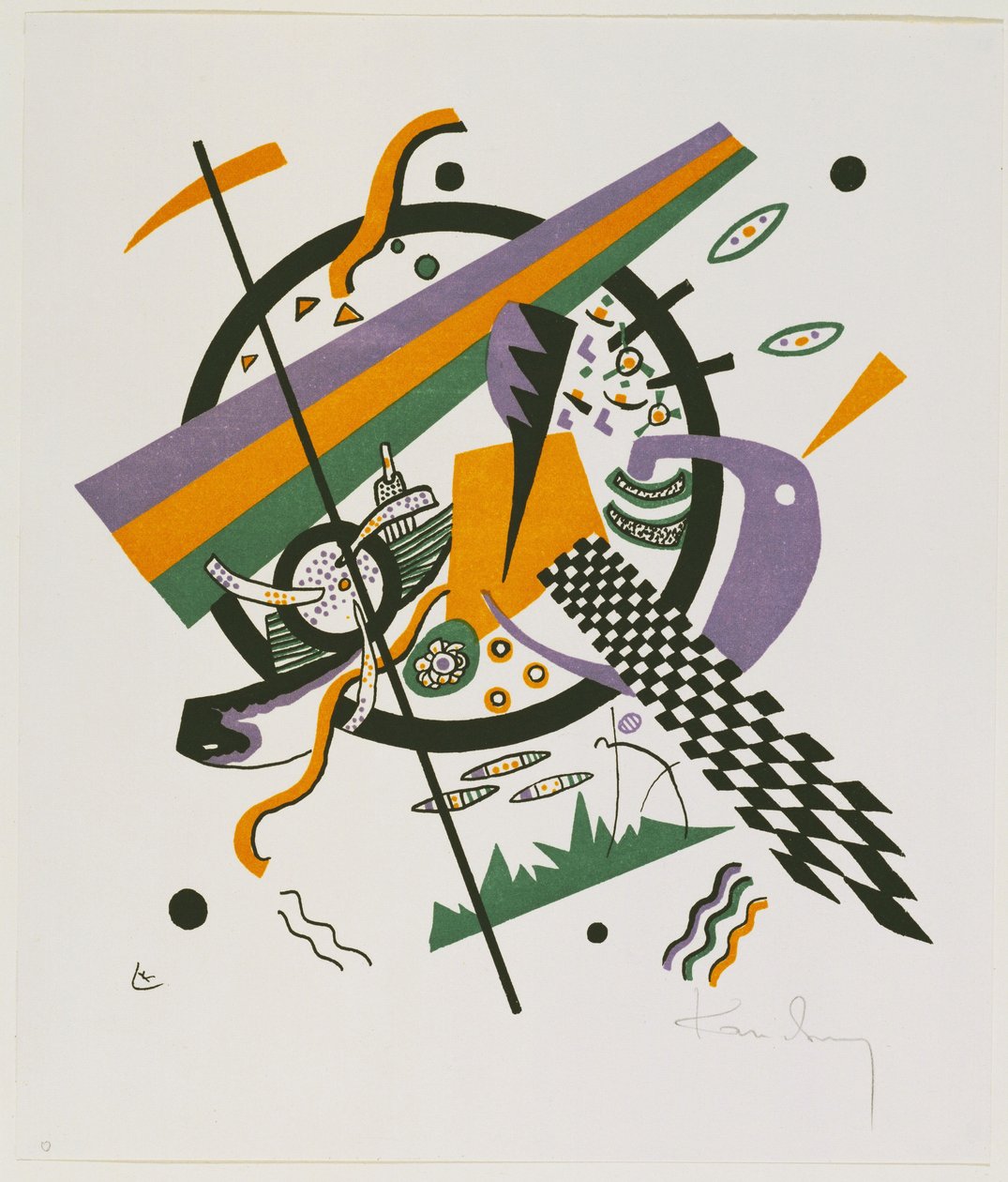 Small Worlds IV, 1922 av Wassily Kandinsky