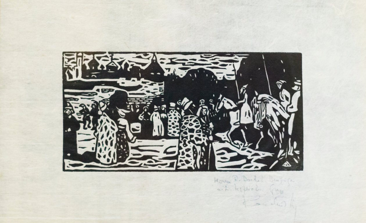 Søndag - Gammelruss av Wassily Kandinsky
