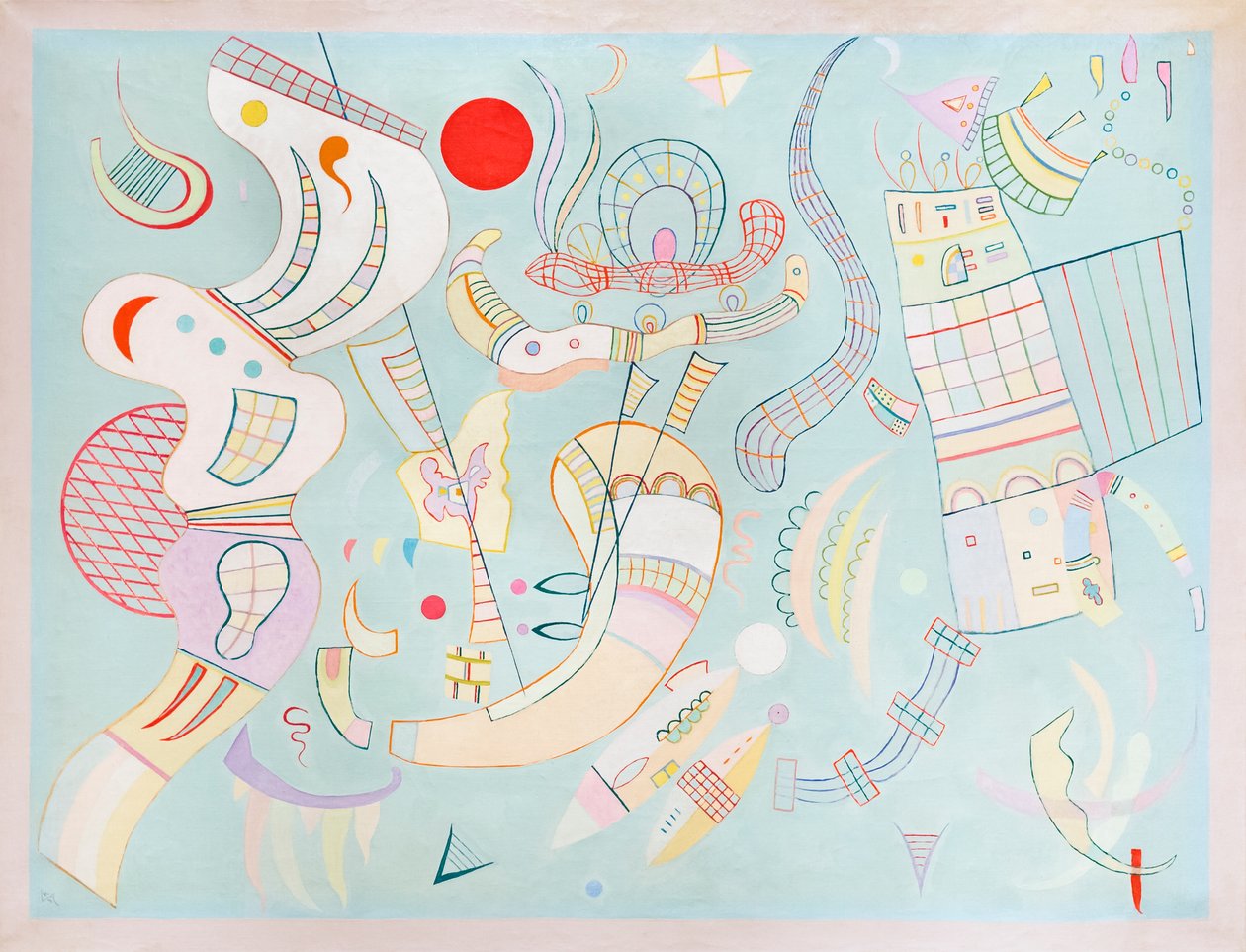 Klare spenninger av Wassily Kandinsky