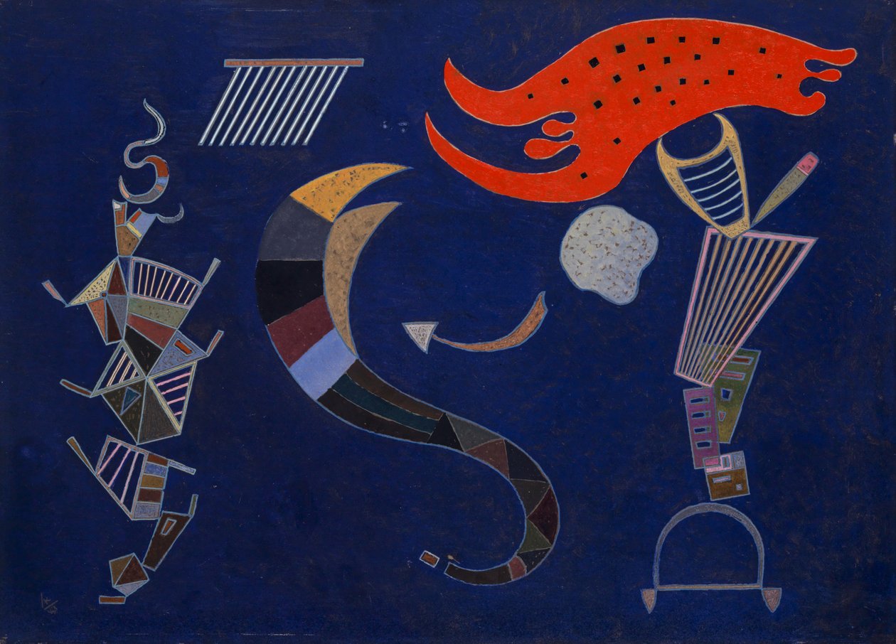 The Arrow, 1943. av Wassily Kandinsky