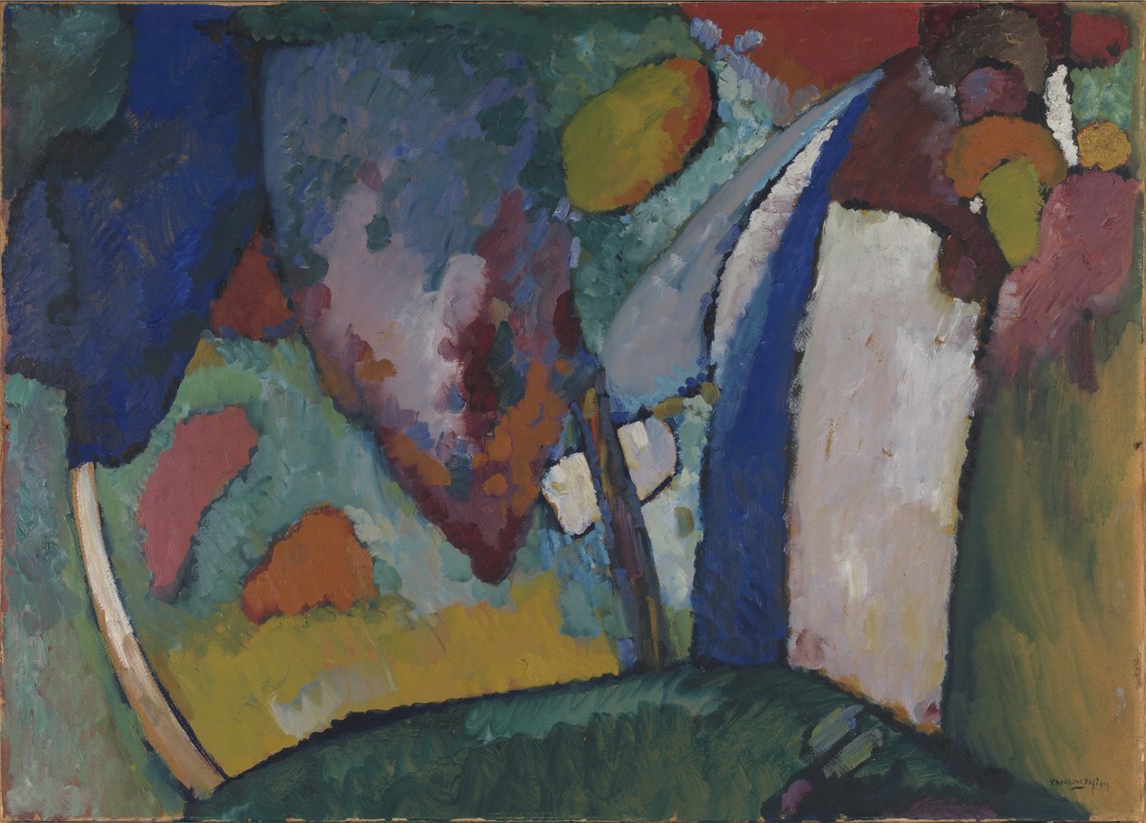 Fossen av Wassily Kandinsky