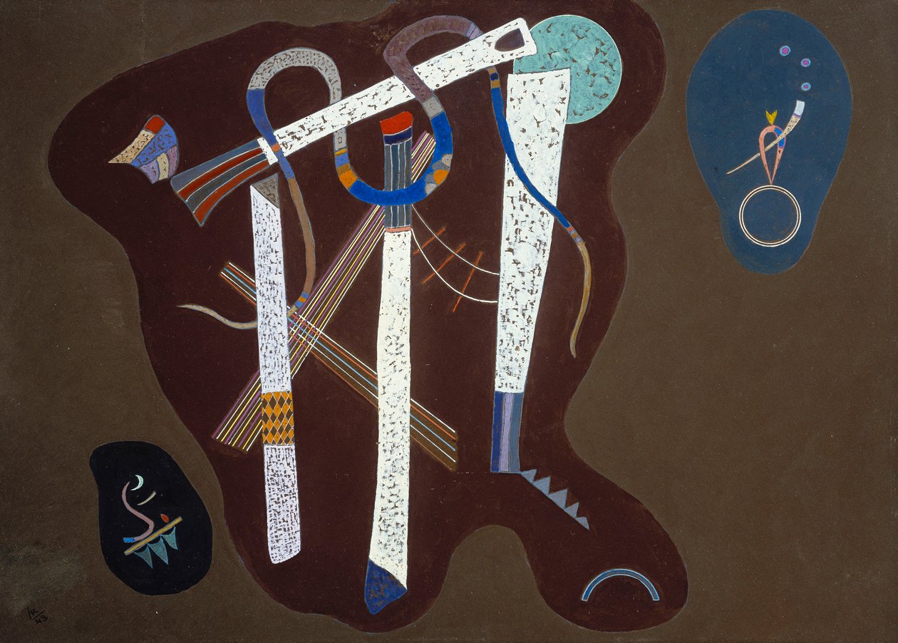 Tre søyler; Tre søyler av Wassily Kandinsky