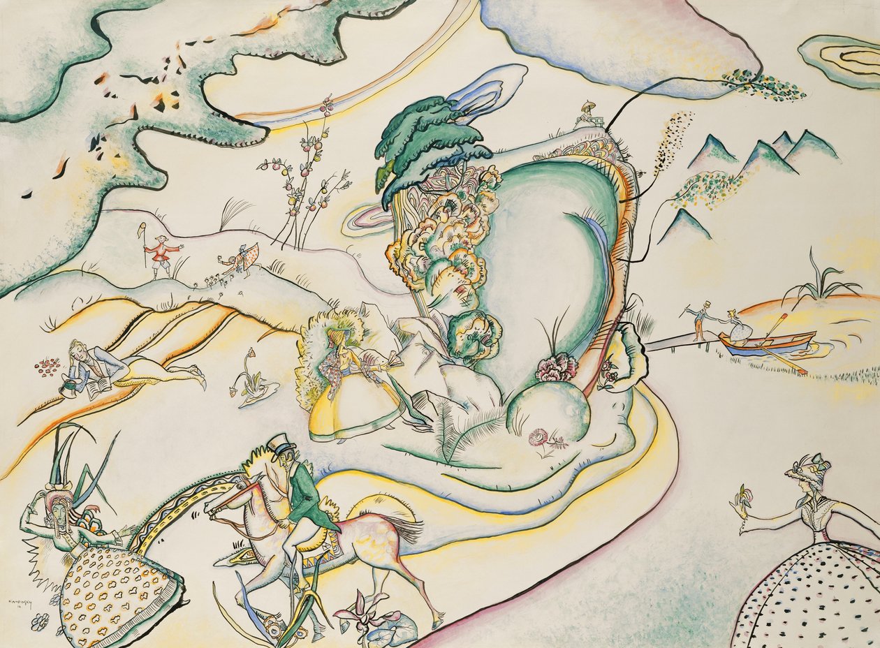 Bagateller III; Bagatellen III av Wassily Kandinsky