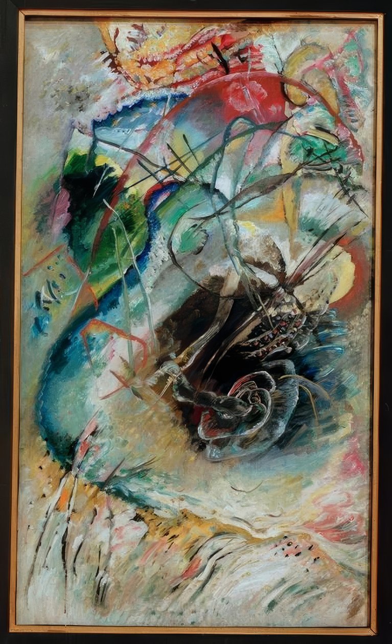 Unavngitt improvisasjon IV av Wassily Kandinsky