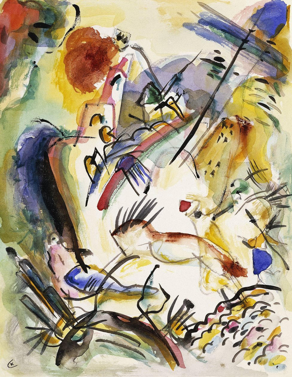 Uten navn av Wassily Kandinsky