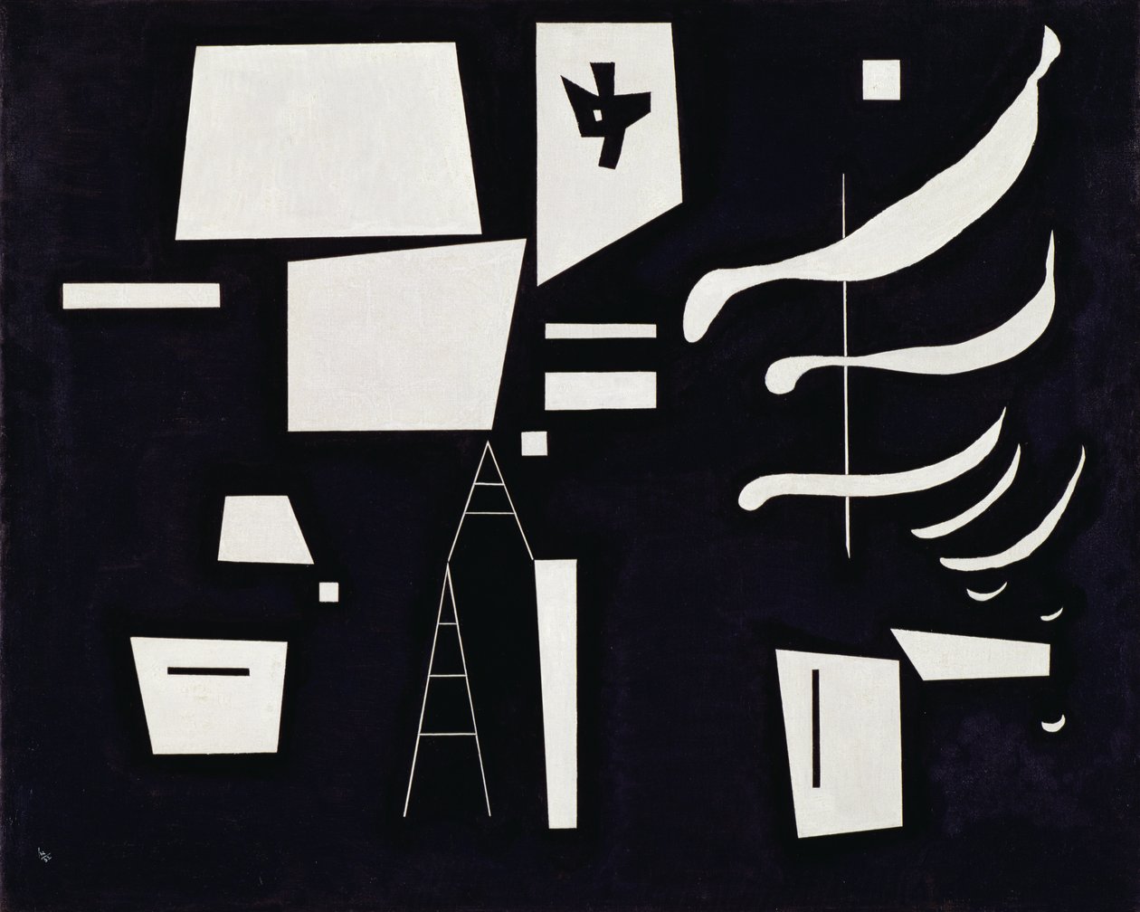 Hvit - Myk og Hard mars av Wassily Kandinsky
