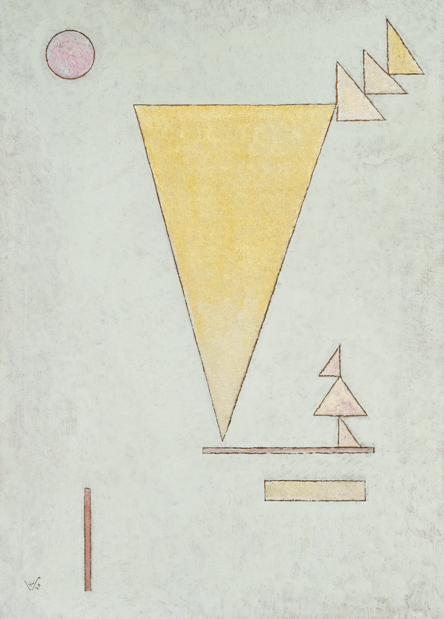 Hvit; Weiss av Wassily Kandinsky
