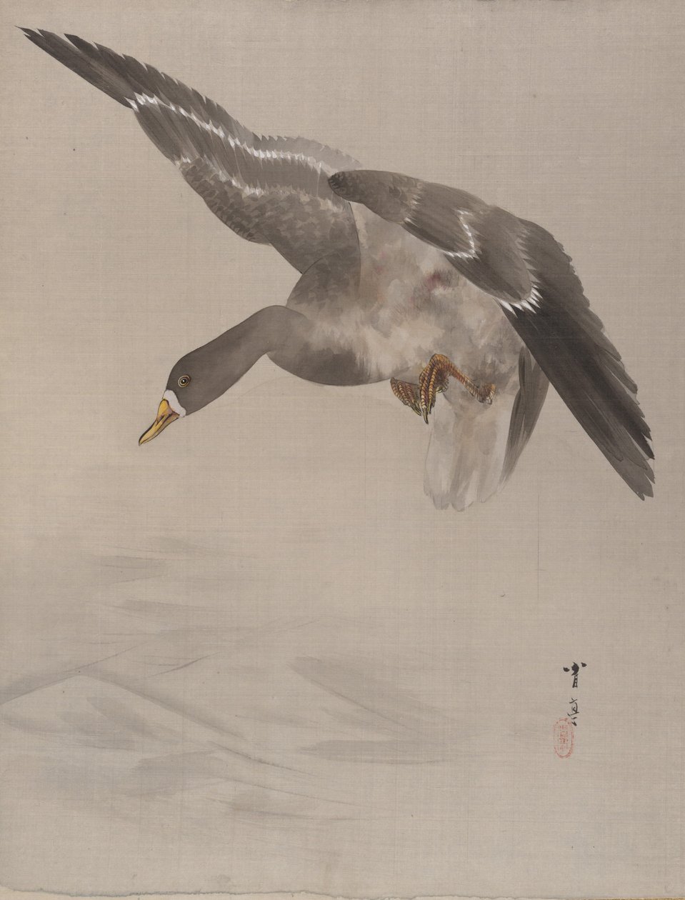 And, ca. 1887. av Watanabe Seitei