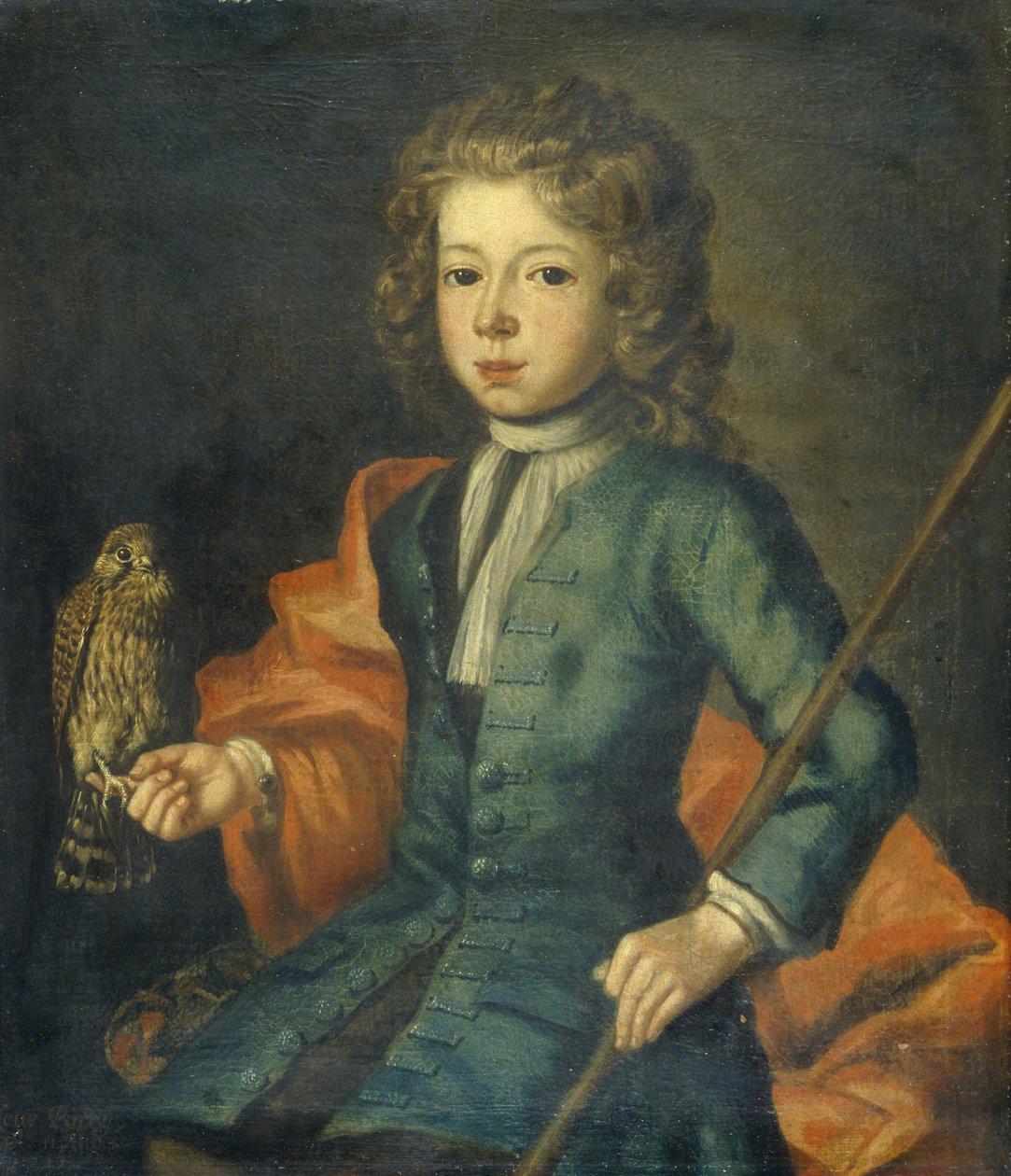 The Third Love Parry (olje på lerret) av Welsh school