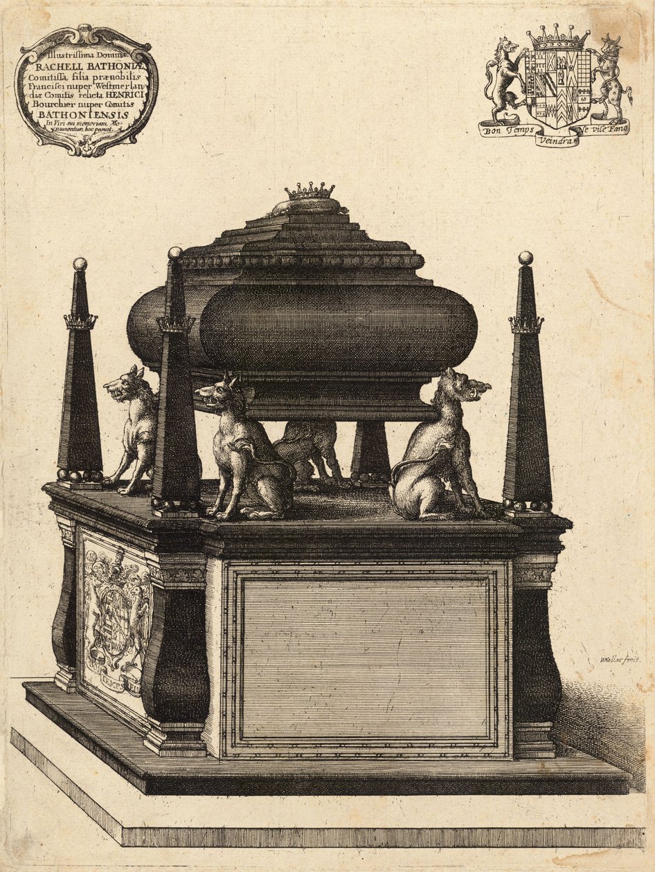 Bourchier (monument). Stat 1 av Wenceslaus Hollar
