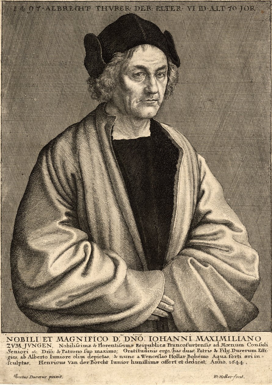 Dürer den eldste. Stat 2 av Wenceslaus Hollar