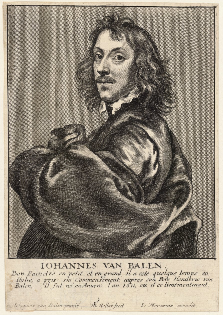 Johannes von Balen av Wenceslaus Hollar