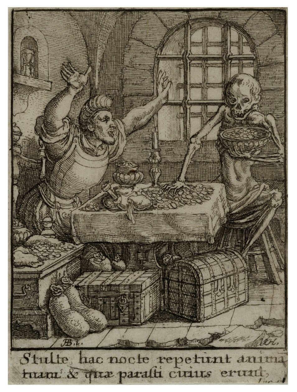 Elendig. Stat 2 av Wenceslaus Hollar