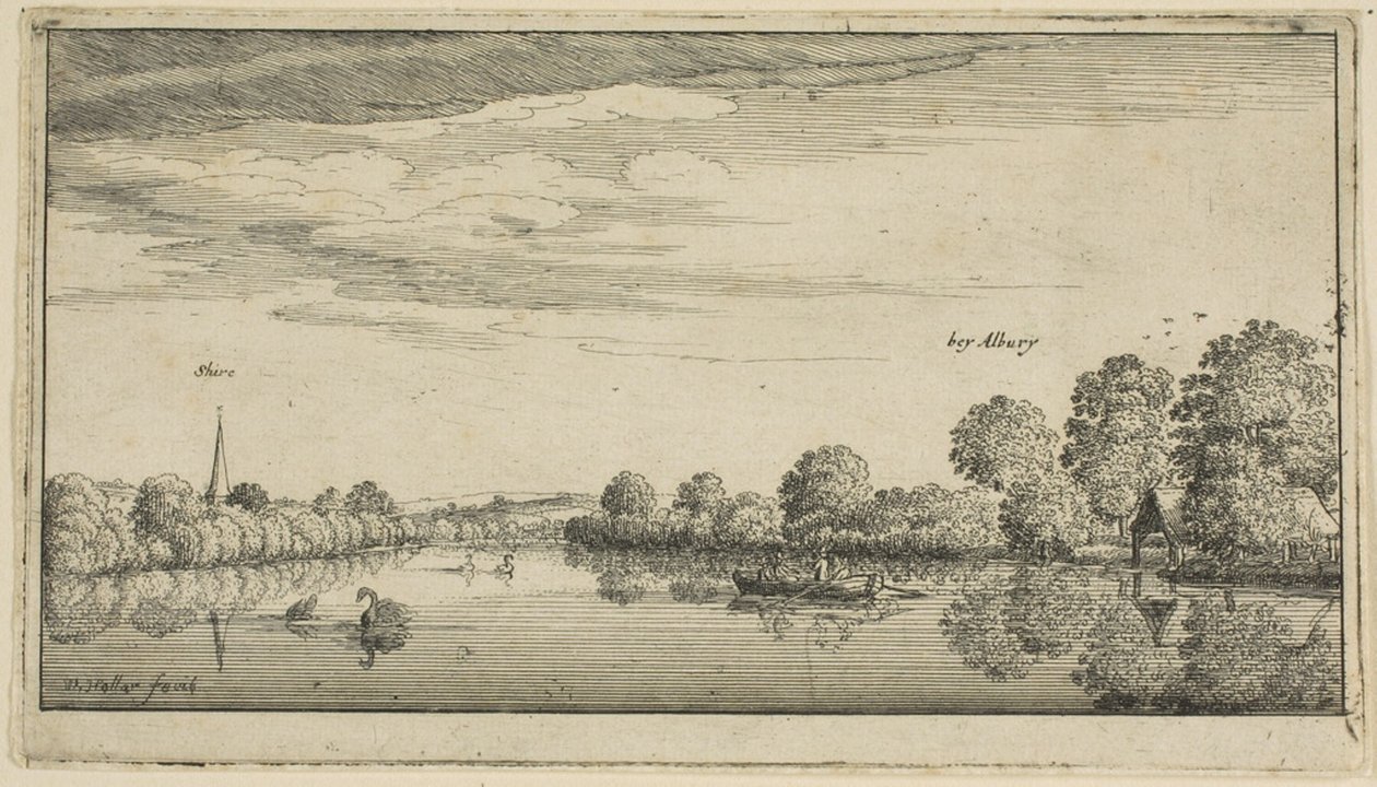 Albury av Wenceslaus Hollar
