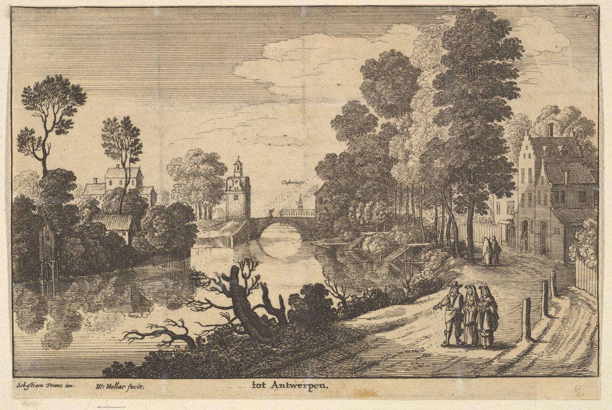 Antwerpen, 1625-77. av Wenceslaus Hollar