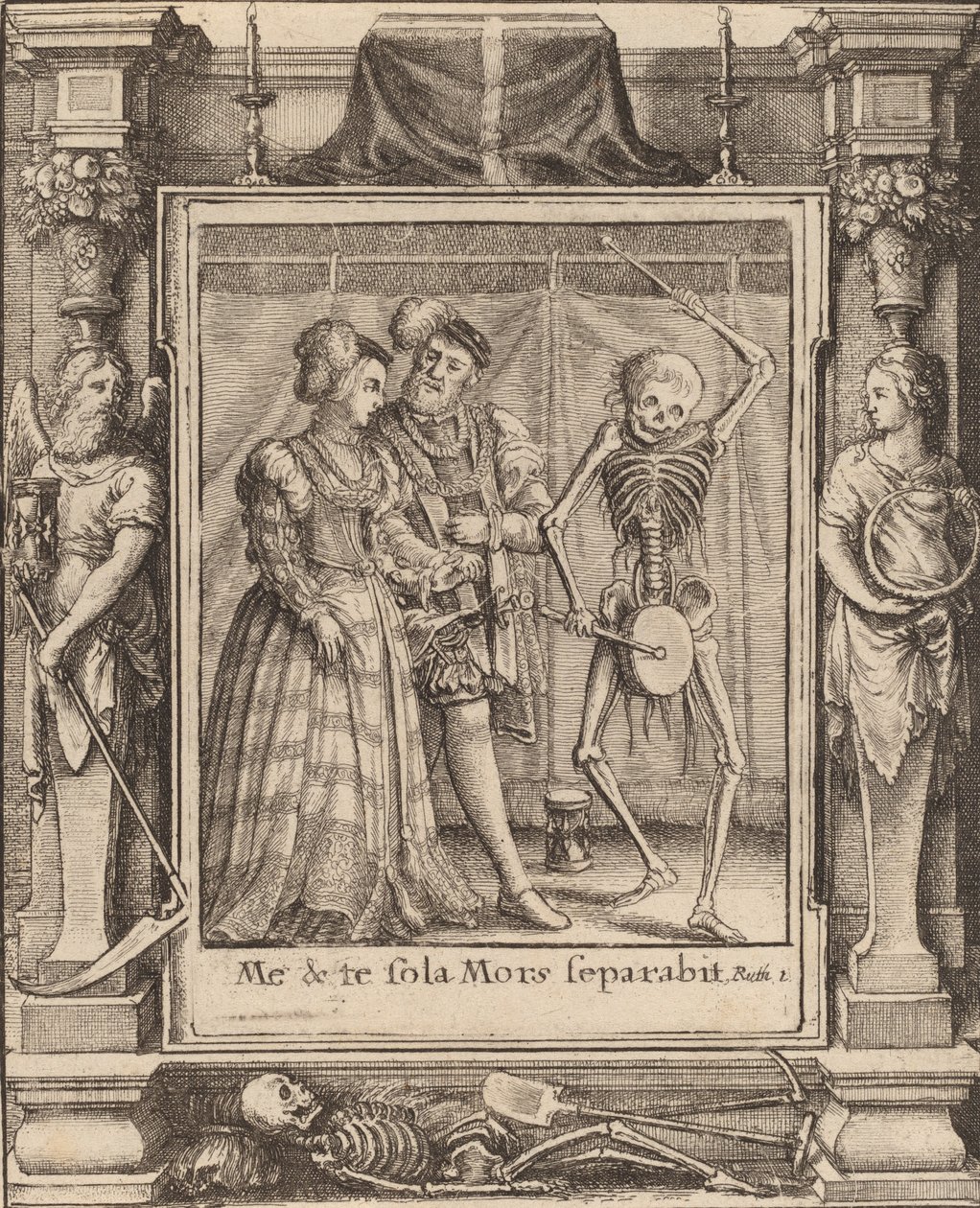 Brudepar, 1651. av Wenceslaus Hollar