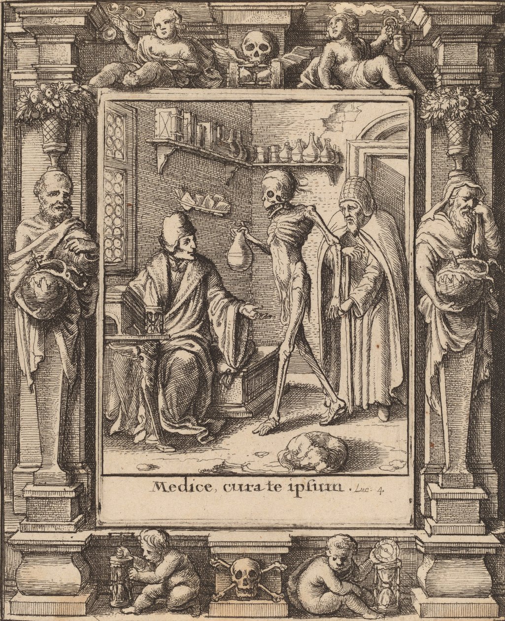 Doktor, 1651. av Wenceslaus Hollar