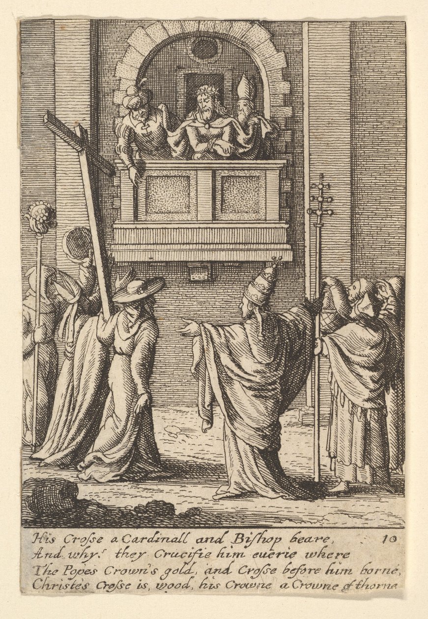 Se mann, 1625-77. av Wenceslaus Hollar