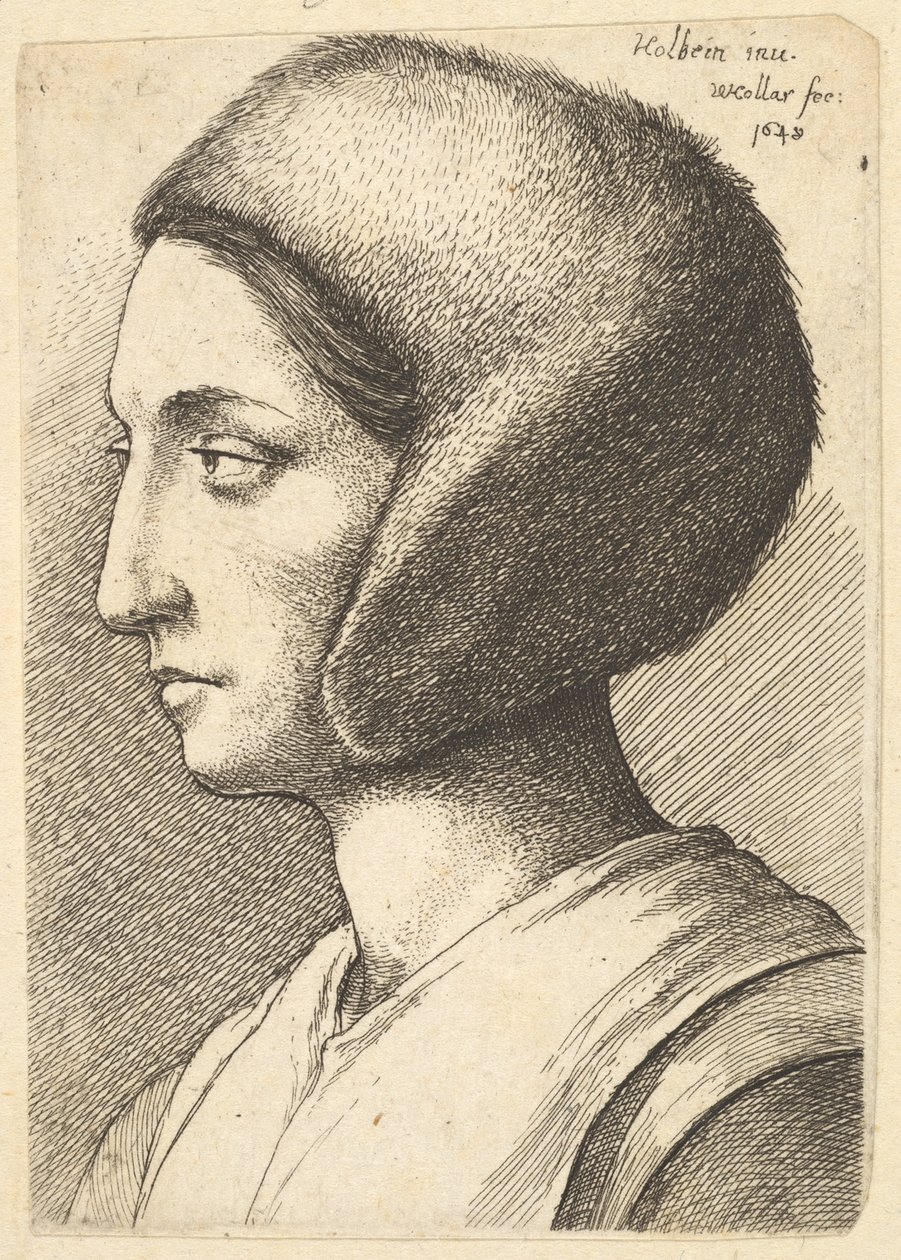 Margaret Giggs, 1648. av Wenceslaus Hollar