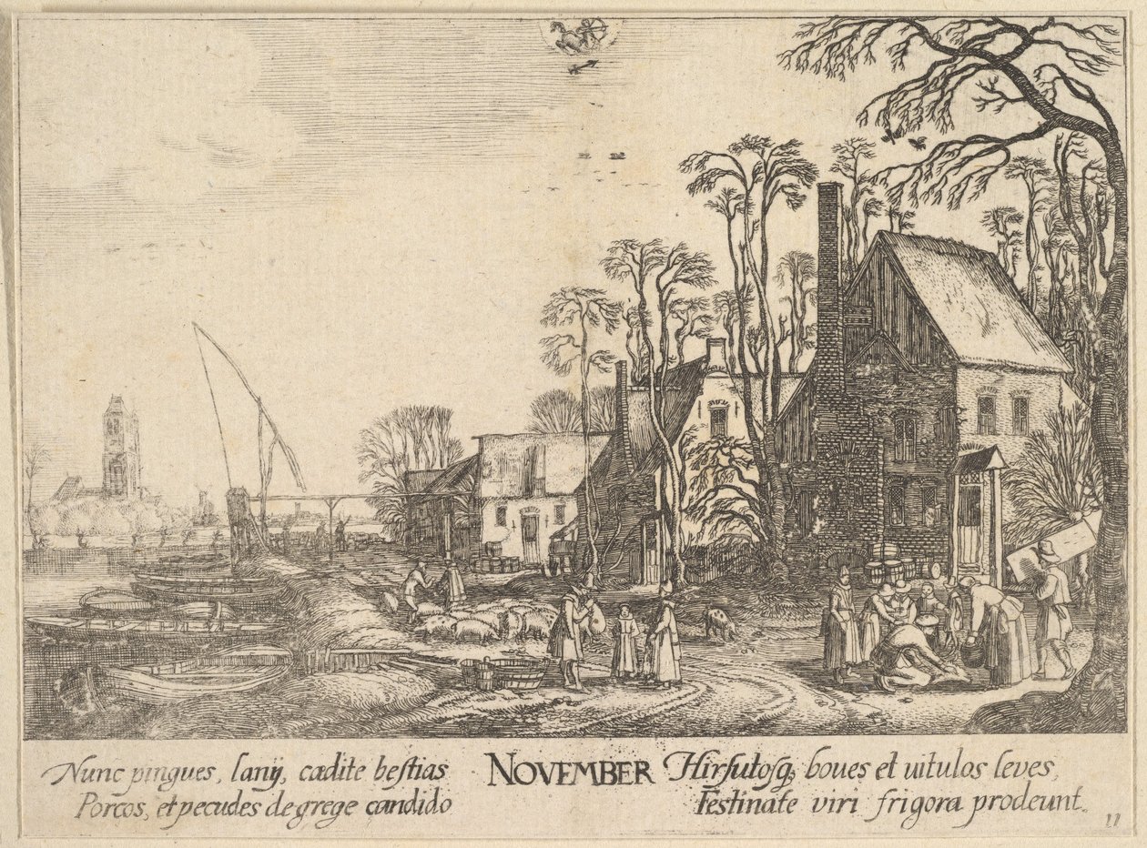 november 1628-29. av Wenceslaus Hollar