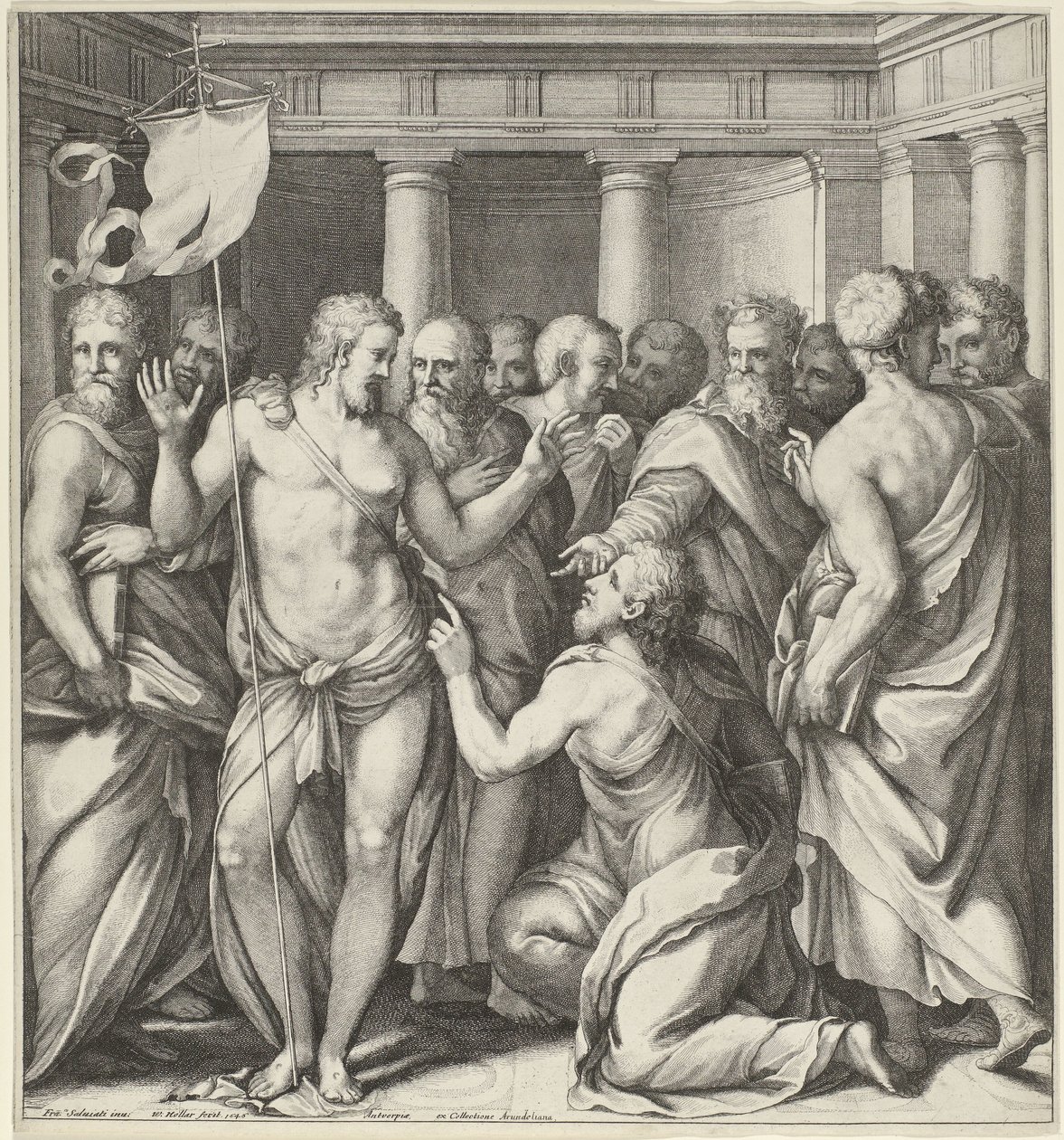 Vantro til Thomas av Wenceslaus Hollar