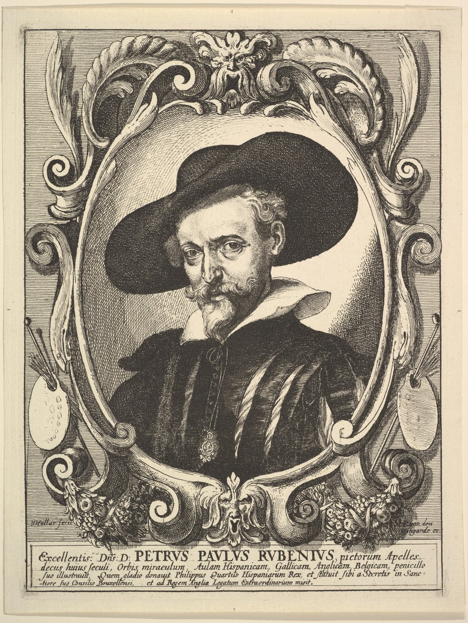 Peter Paul Rubens Peter Paul Rubenius, 1625-77 av Wenceslaus Hollar