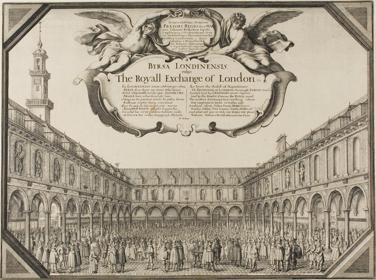 Kongelig utveksling av Wenceslaus Hollar
