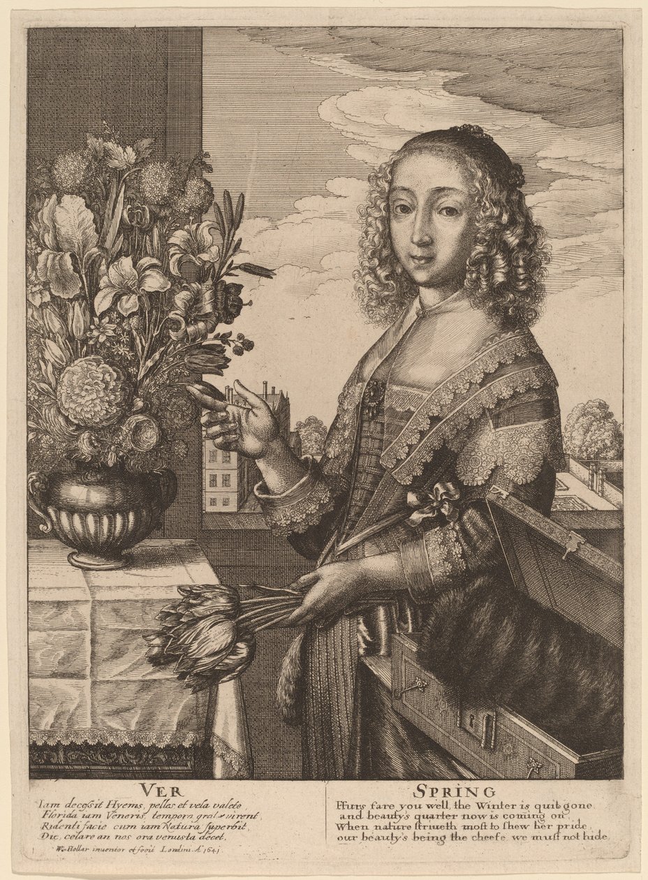 Vår av Wenceslaus Hollar