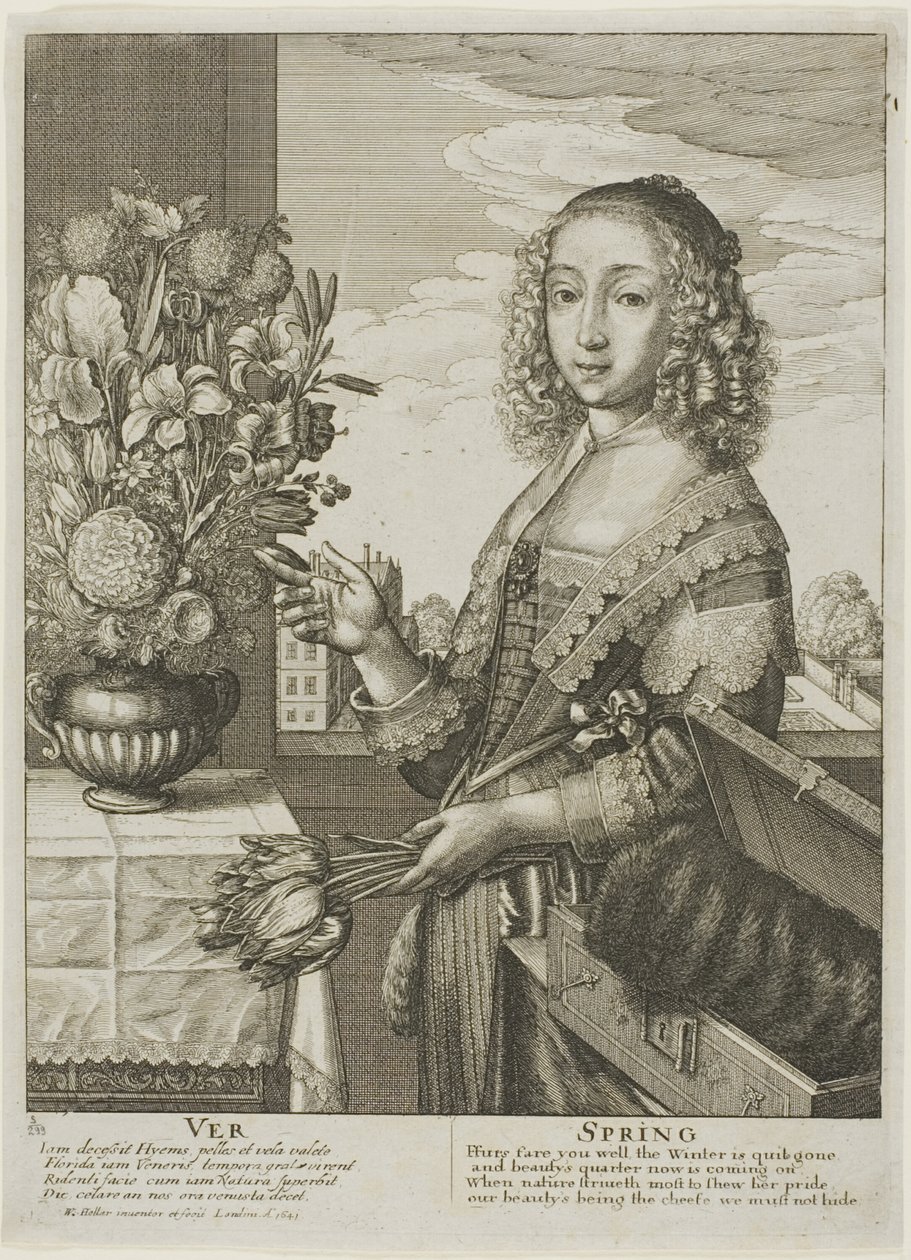 Vår av Wenceslaus Hollar