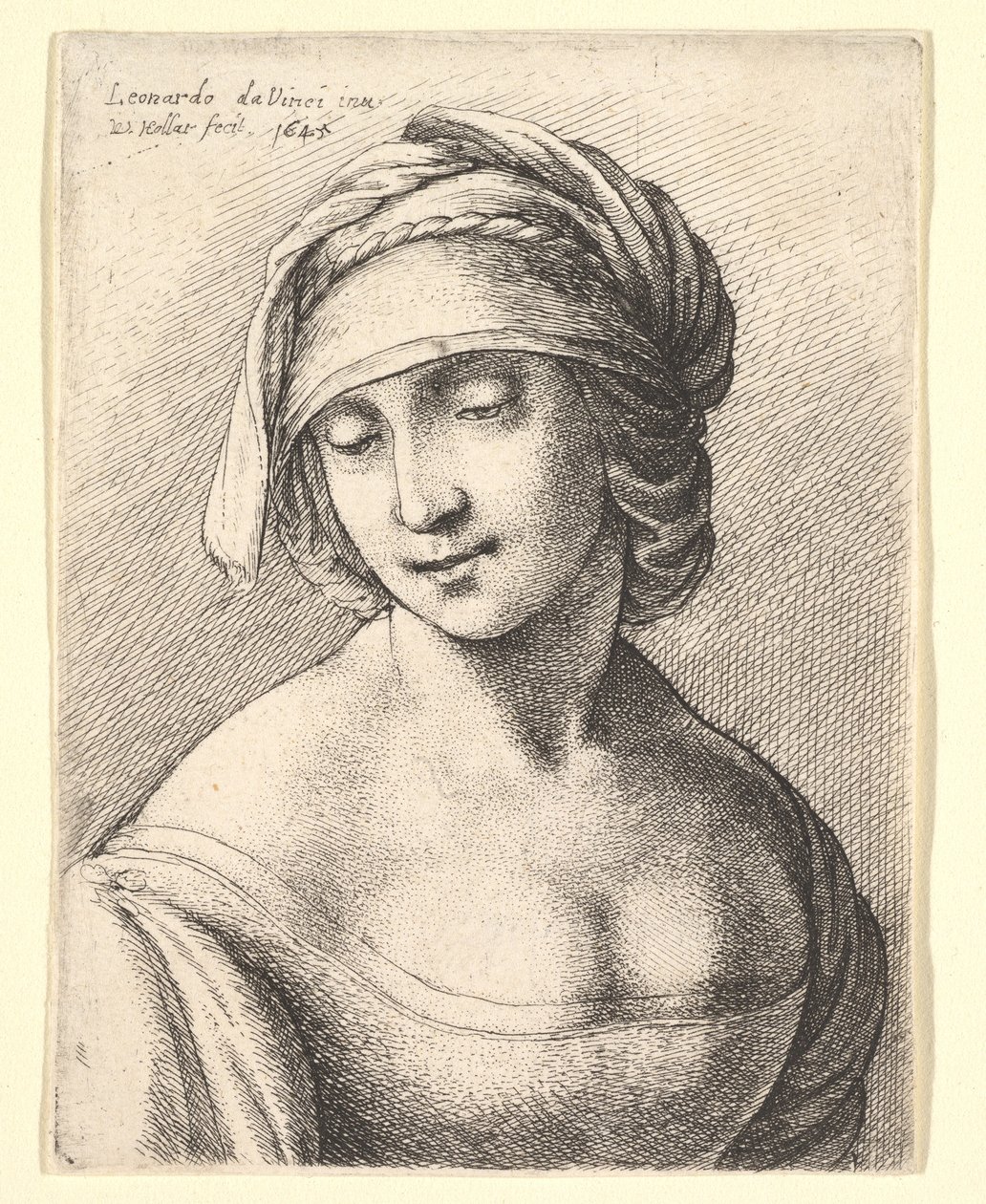 St. Anne, 1645. av Wenceslaus Hollar