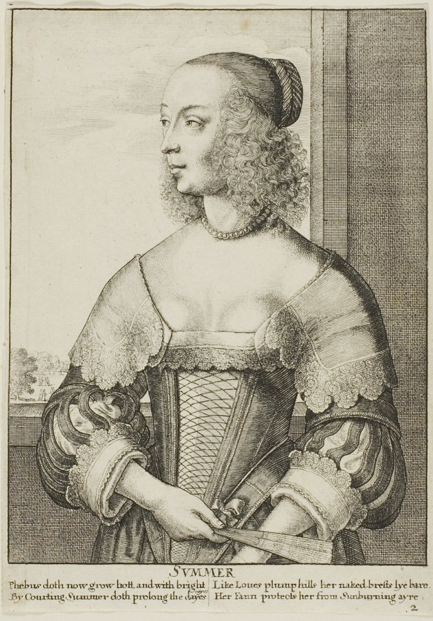 Sommer av Wenceslaus Hollar