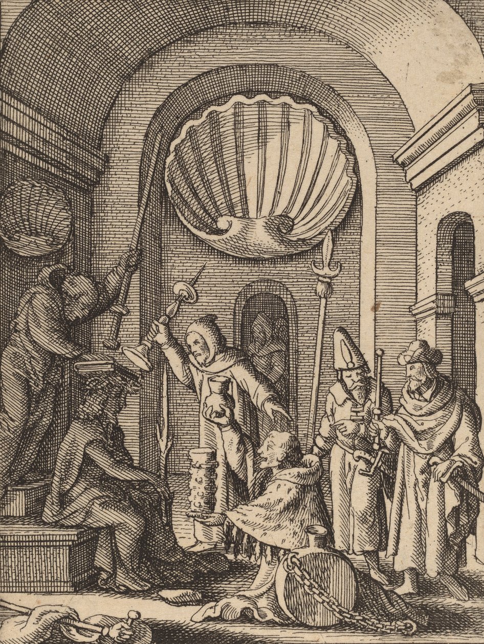 The Mocking. av Wenceslaus Hollar