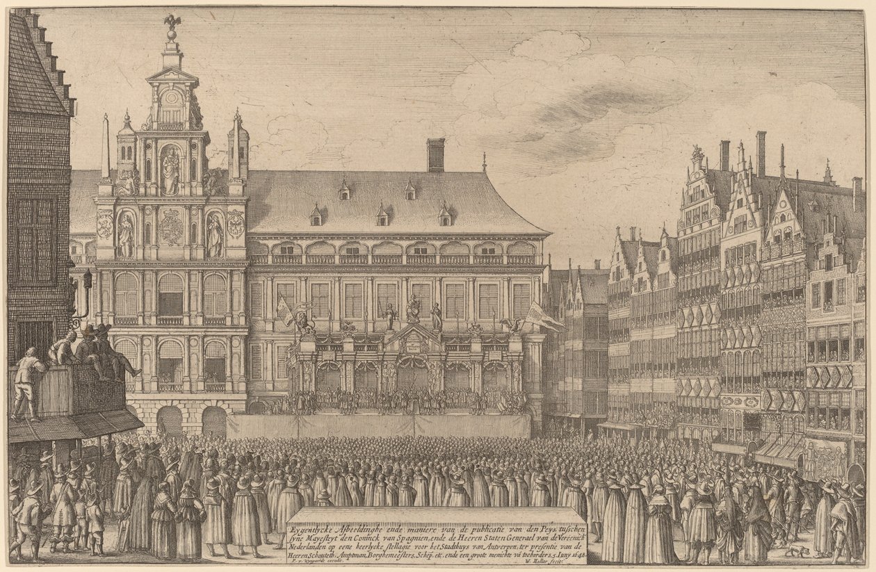 Freden i Munster av Wenceslaus Hollar