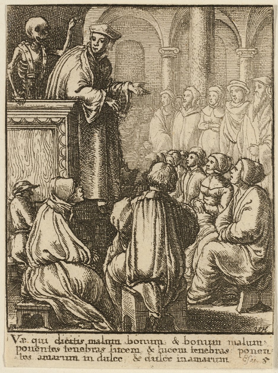 Forkynneren og døden av Wenceslaus Hollar