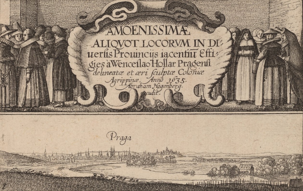 Tittelside, 1635. av Wenceslaus Hollar