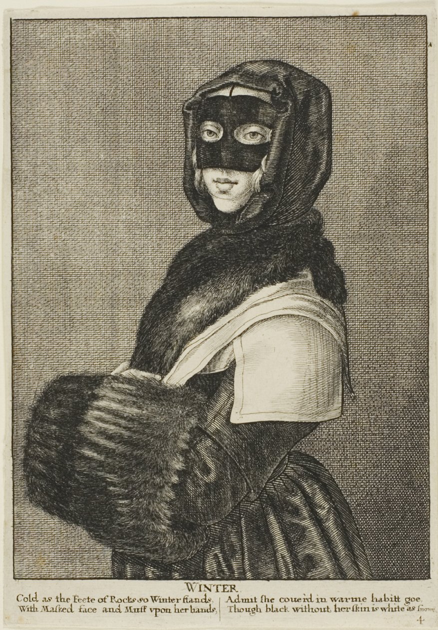 Vinter av Wenceslaus Hollar