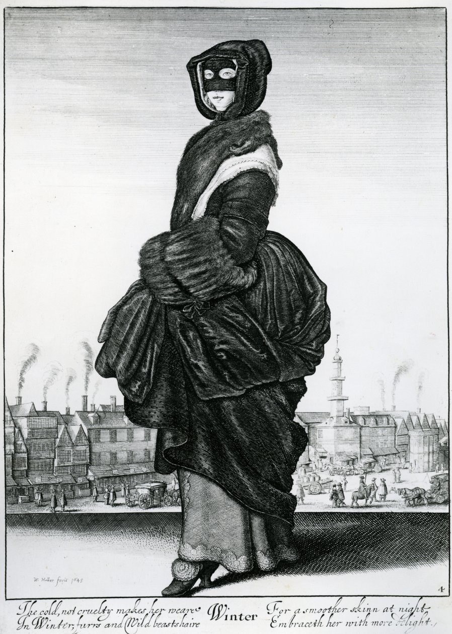 Vinter av Wenceslaus Hollar