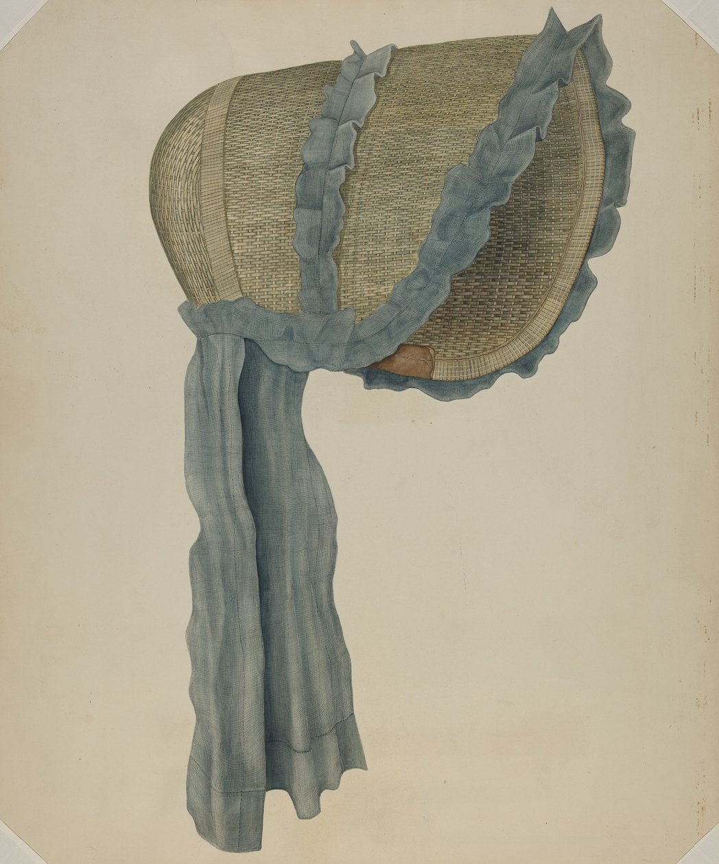Shaker Bonnet, ca. 1938. av Wilbur M Rice
