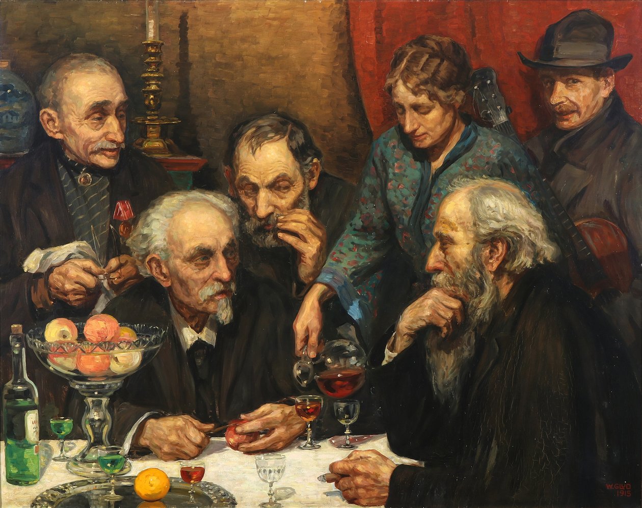 Kunstnermøtet av Wilfred Glud