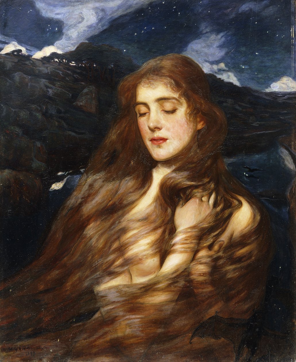 Natt av Wilfred Gabriel de Glehn