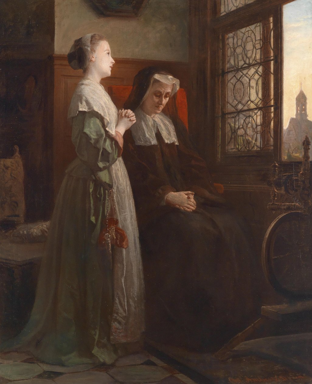 Kveldsklokker av Wilhelm Amberg
