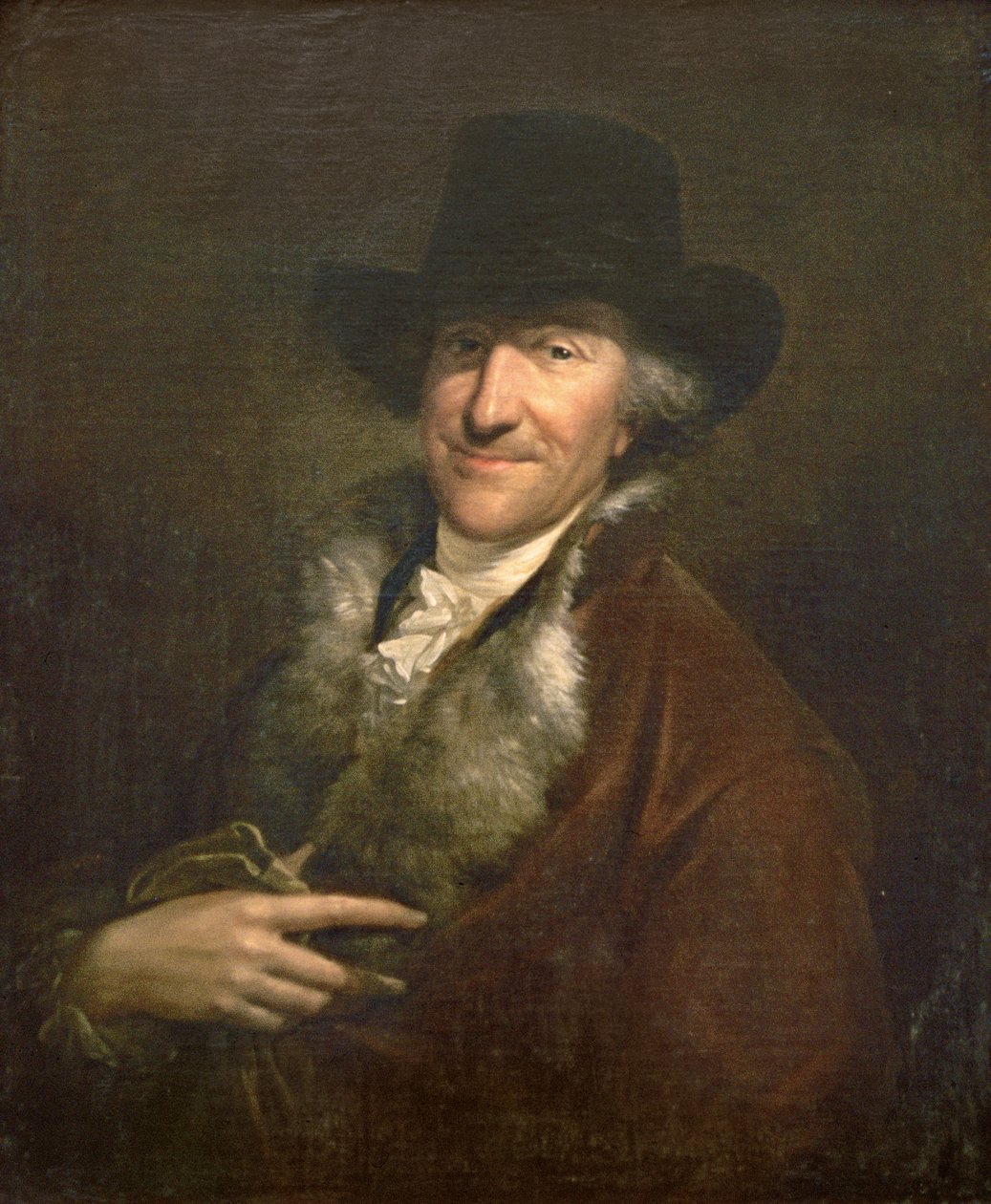 Wilhelm Friedemann Bach, ca. 1760 av Wilhelm Weitsch