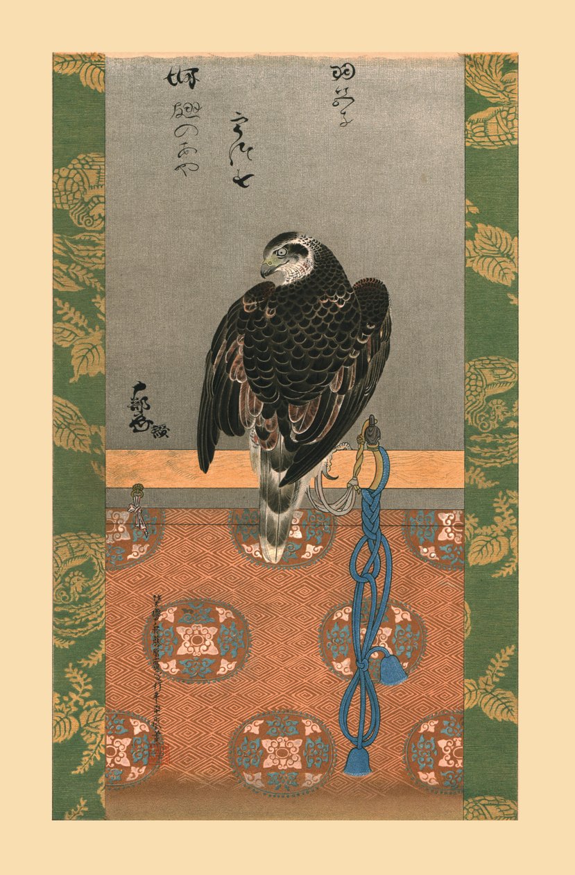 Falcon, c1790, 1886. av Wilhelm Greve