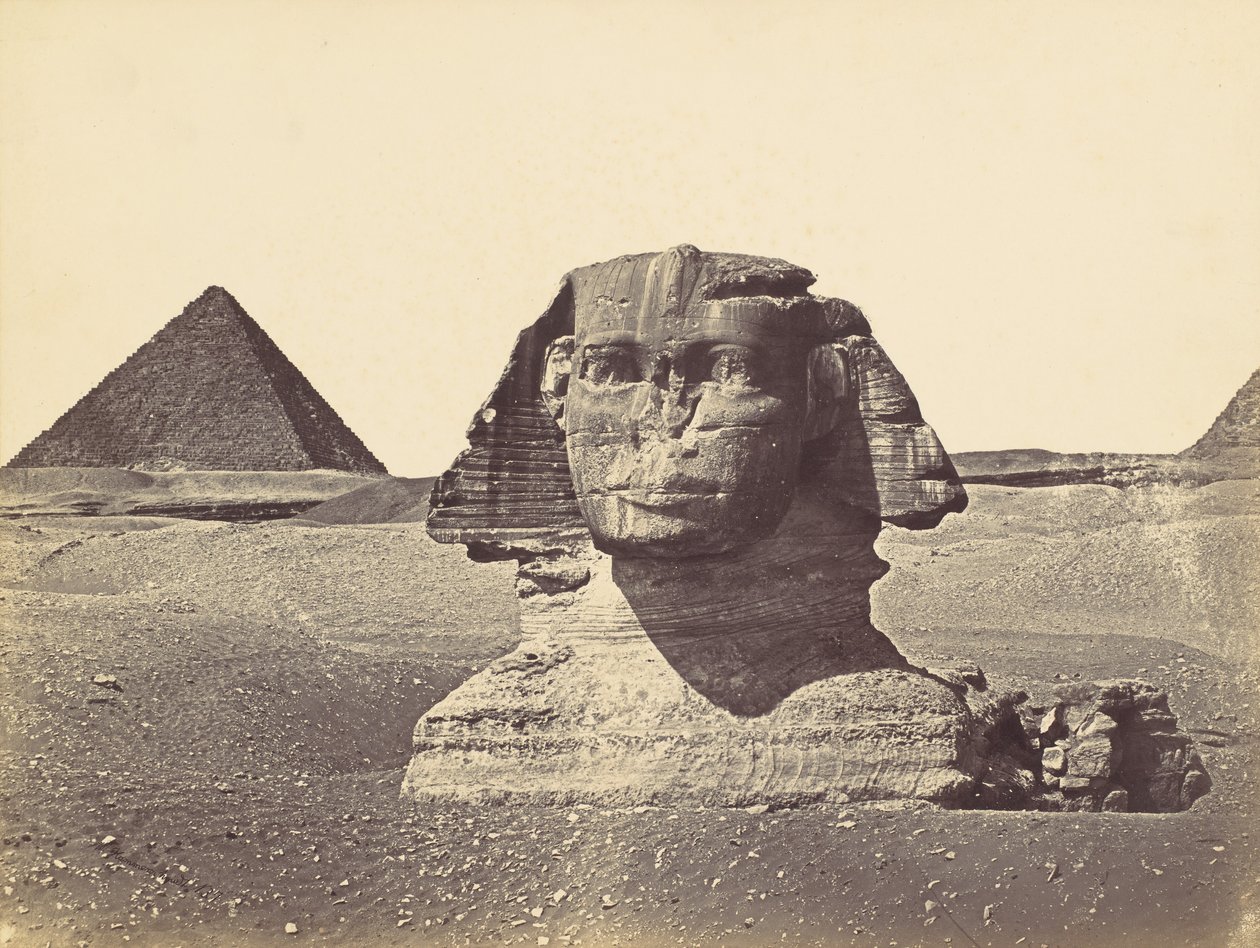 Leder for Sphynx, ca. 1860. av Wilhelm Hammerschmidt