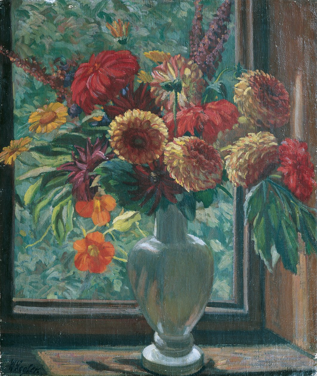 blomst stykke av Wilhelm Legler