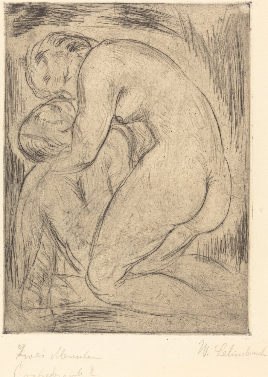 The Dead Man (Der tote Mann) av Wilhelm Lehmbruck