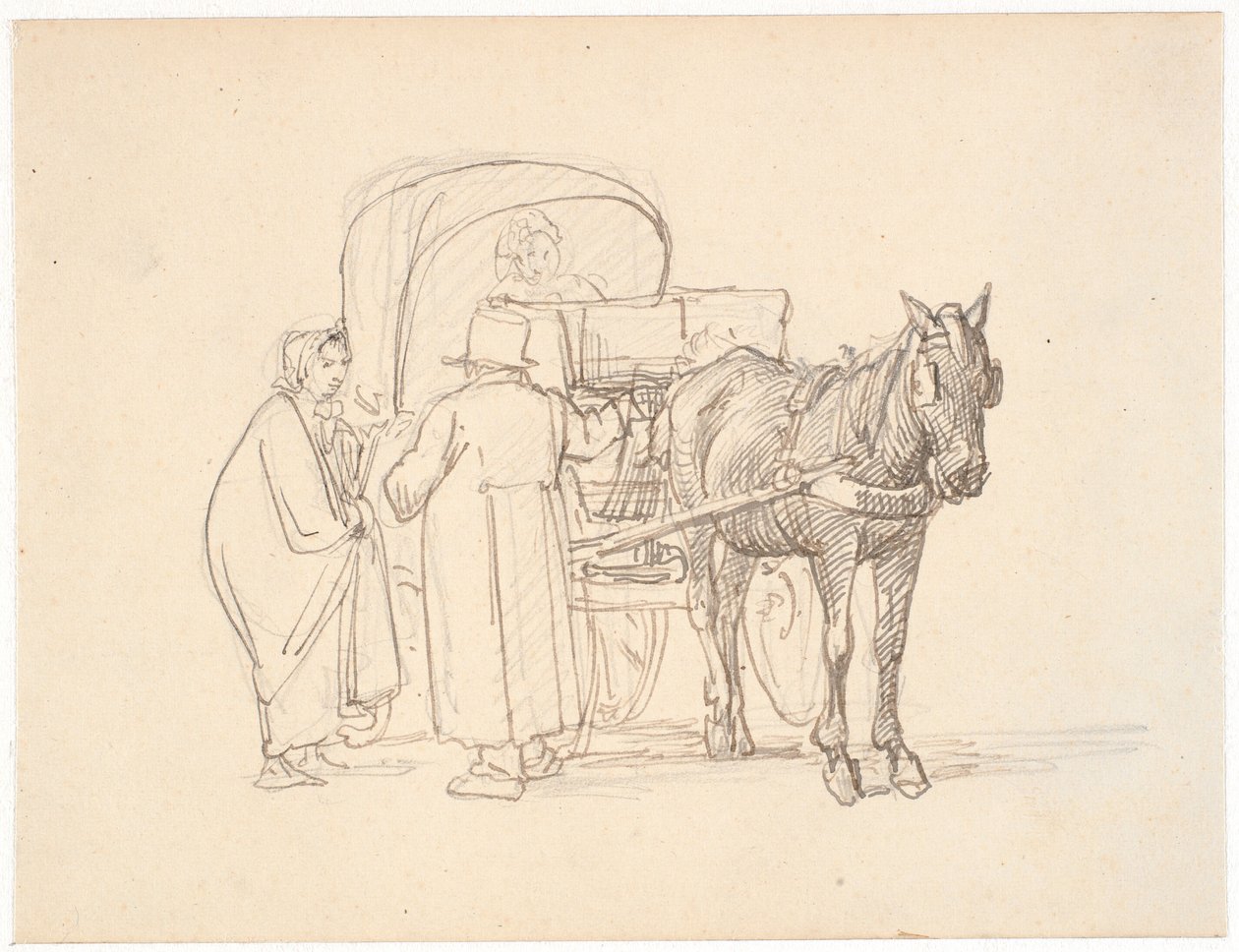 Kusken er varslet av Wilhelm Marstrand